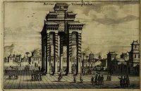 Picture 19 of 196 from Legatio Batavica ad magnum Tartariae chamum Sungteium, modernum Sinae imperatorem : historiarum narratione, quae legatis in provinciis Quantung, Kiangsi, Nanking, Xantung, Peking, & aula imperatoriâ ab anno 1655 ad annum 1657 obtigerunt, ut & ardua Sinensium in bello Tartarico fortunâ, provinciarum accurata geographia, urbium delineatione, nec non artis & naturae miraculis ex animalium, vegetabilium, mineralium genere per centum & quinquaginta aeneas figuras passim illustrata & conscripta vernacule (1668), leaf 77