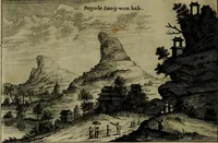 Picture 31 of 196 from Legatio Batavica ad magnum Tartariae chamum Sungteium, modernum Sinae imperatorem : historiarum narratione, quae legatis in provinciis Quantung, Kiangsi, Nanking, Xantung, Peking, & aula imperatoriâ ab anno 1655 ad annum 1657 obtigerunt, ut & ardua Sinensium in bello Tartarico fortunâ, provinciarum accurata geographia, urbium delineatione, nec non artis & naturae miraculis ex animalium, vegetabilium, mineralium genere per centum & quinquaginta aeneas figuras passim illustrata & conscripta vernacule (1668), leaf 99