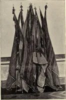 An illustration from Report of the Battle Flag Committee appointed by the Twenty-Fourth General Assembly to provide cases and transfer the Iowa battle flags from the Arsenal to the State capitol (1896)