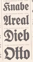 An illustration from Hauptprobe in gedrängter Form der Bauerschen Giesserei Frankfurt am Main (1923)