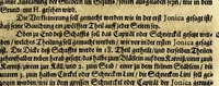 An illustration from Bau-Kunst, das ist, Künstliche und gründliche Beschreibung von dem Gebrauch der Fünff Säulen : aus rechtem Fundament mit allerhand schönen Gesimsern und Capitälen, auch wie man sich mit den Säulen, nach Gelegenheit dess Platzes verhalten soll, welches alle Werckmeister sollen wol ergründen recht zusammen setzen, damit der Bau-Kunst zierlich und nutzlich mit ihrem Lob und Vortheil könne gebraucht werden ... mit den darzu gehörigen Figuren (1671)