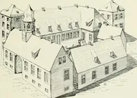 An illustration from Bau- und Kunstdenkmäler von Westfalen. Im Auftrage des Provinzial-Verbandes der Provinz Westfalen (1897)