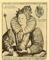 An illustration from Baziliologia, a booke of kings; notes on a rare series of engraved English royal portraits from William the Conqueror to James I (1913)