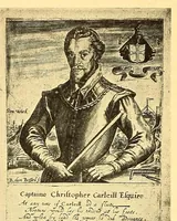 An illustration from Baziliologia, a booke of kings; notes on a rare series of engraved English royal portraits from William the Conqueror to James I (1913)