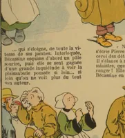An illustration from Bécassine voyage; (1921)
