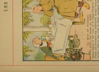 An illustration from Bécassine voyage; (1921)
