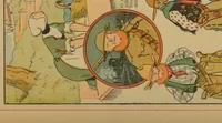 An illustration from Bécassine voyage; (1921)