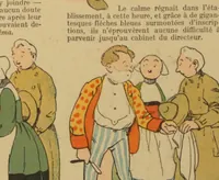 An illustration from Bécassine voyage; (1921)
