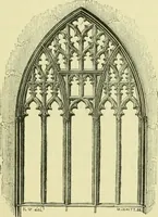 An illustration from A B C of Gothic architecture (1907)