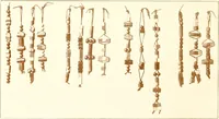 An illustration from Bead stringing (1904)