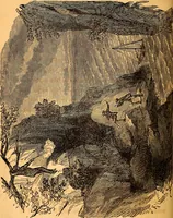 An illustration from Bear and forbear, or, The young skipper of Lake Ucayga (1870)