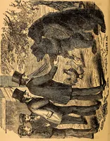 An illustration from Bear and forbear, or, The young skipper of Lake Ucayga (1870)