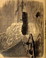 An illustration from Bear and forbear, or, The young skipper of Lake Ucayga (1870)