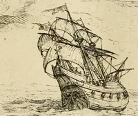 An illustration from Vita beatae Mariae Vir. Matris Dei emblematib[us] delineata (1646)