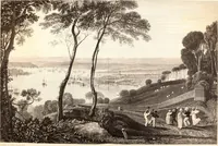 An illustration from The Beauties of England and Wales, or, Delineations, topographical, historical, and descriptive, of each county (1801)