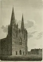 An illustration from The Beauties of England and Wales, or, Delineations, topographical, historical, and descriptive, of each county (1801)