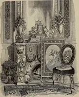 An illustration from Beautiful homes : or, Hints in house furnishing (1878)