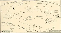 An illustration from A beginner's star-book; an easy guide to the stars and to the astronomical uses of the opera-glass, the field-glass and the telescope (1912)