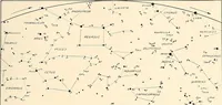 An illustration from A beginner's star-book; an easy guide to the stars and to the astronomical uses of the opera-glass, the field-glass and the telescope (1912)