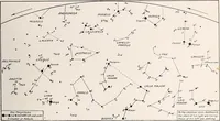 Picture 15 of 76 from A beginner's star-book; an easy guide to the stars and to the astronomical uses of the opera-glass, the field-glass and the telescope (1912), leaf 54