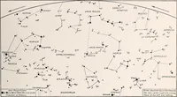Picture 23 of 76 from A beginner's star-book; an easy guide to the stars and to the astronomical uses of the opera-glass, the field-glass and the telescope (1912), leaf 62