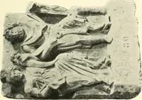 An illustration from The beginnings of Buddhist art, and other essays in Indian and Central-Asian archæology (1917)