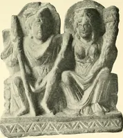 An illustration from The beginnings of Buddhist art, and other essays in Indian and Central-Asian archæology (1917)