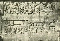 An illustration from The beginnings of Buddhist art, and other essays in Indian and Central-Asian archæology (1917)
