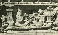 An illustration from The beginnings of Buddhist art, and other essays in Indian and Central-Asian archæology (1917)