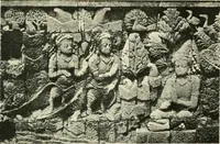 An illustration from The beginnings of Buddhist art, and other essays in Indian and Central-Asian archæology (1917)