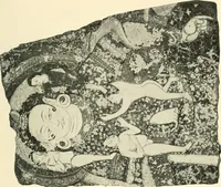 An illustration from The beginnings of Buddhist art, and other essays in Indian and Central-Asian archæology (1917)
