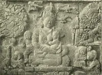 An illustration from The beginnings of Buddhist art, and other essays in Indian and Central-Asian archæology (1917)