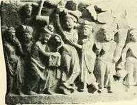 An illustration from The beginnings of Buddhist art, and other essays in Indian and Central-Asian archæology (1917)