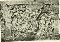 An illustration from The beginnings of Buddhist art, and other essays in Indian and Central-Asian archæology (1917)