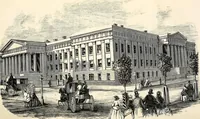An illustration from Behind the scenes in Washington (1873)