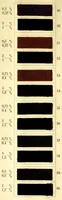 An illustration from Beizen- und Nuancierungsfarbstoffe auf Stückware = Mordant colours on piece goods and suitable shading colours = Colorants pour mordants et à nuancer sur tissu de laine (1890)