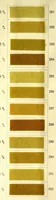 An illustration from Beizen- und Nuancierungsfarbstoffe auf Stückware = Mordant colours on piece goods and suitable shading colours = Colorants pour mordants et à nuancer sur tissu de laine (1890)