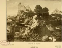 An illustration from The Belgian galleries : being a history of the Flemish school of painting, illuminated and demonstrated by critical descriptions of the great paintings in Bruges, Antwerp, Ghent, Brussels and other Belgian cities (1912)