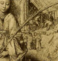 An illustration from The Belgian galleries : being a history of the Flemish school of painting, illuminated and demonstrated by critical descriptions of the great paintings in Bruges, Antwerp, Ghent, Brussels and other Belgian cities (1912)