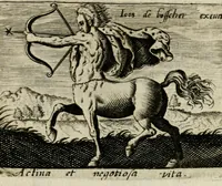 Picture 27 of 38 from Bellerophon, of, Lust tot wysheyt : door sinne-beelden leerlijck vertoont : waer by gevoegt zijn de vrolijcke stemmen, of, stichtige en vermaeckelijcke liedekens en dicten, genomen uyt de geoorolofde vrolickheyd, tot opweckinge der goede zeden : waer by noch konnen gebonden werden, het tweede deel Urania of hemel-sang, als mede het derde deel, Ghesang der Zeden, van den selfden auteur ... (1695), leaf 74