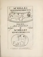 An illustration from Bellum et excidium Trojanum ex antiqvitatum reliqviis (1699)