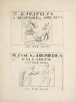 Picture 43 of 49 from Bellum et excidium Trojanum ex antiqvitatum reliqviis (1699), leaf 159