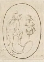 An illustration from Bellum et excidium Trojanum ex antiqvitatum reliqviis (1699)
