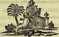 An illustration from Bemerkungen über einen monstreusen Canarien-Vogel : aus dessen Unterkiefer ein lang gewundenes Horn gewachsen ; an den Herrn Grafen von Büffon ... mit einer ausgemahlten Kupfertafel (1780)