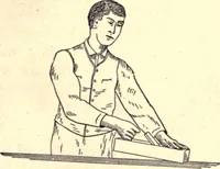 An illustration from Bench work in wood; a course of study and practice designed for the use of schools and colleges (1888)