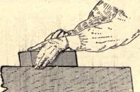 An illustration from Bench work in wood; a course of study and practice designed for the use of schools and colleges (1888)