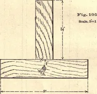 An illustration from Bench work in wood; a course of study and practice designed for the use of schools and colleges (1888)
