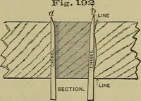 An illustration from Bench work in wood: a course of study and practice designed for the use of schools and colleges (1902)