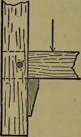 An illustration from Bench work in wood: a course of study and practice designed for the use of schools and colleges (1902)