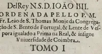 Picture 1 of 3 from Benedictina lusitana (1644), leaf 5